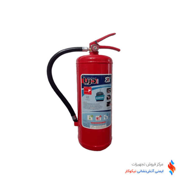 کپسول آتش نشانی خودرو ۴ کیلوی پودر گاز