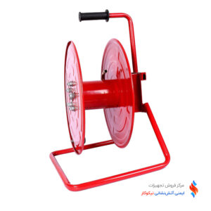 شیلنگ جمع کن پرتابل 50متری توپی برنجی سایز 1.2اینچ